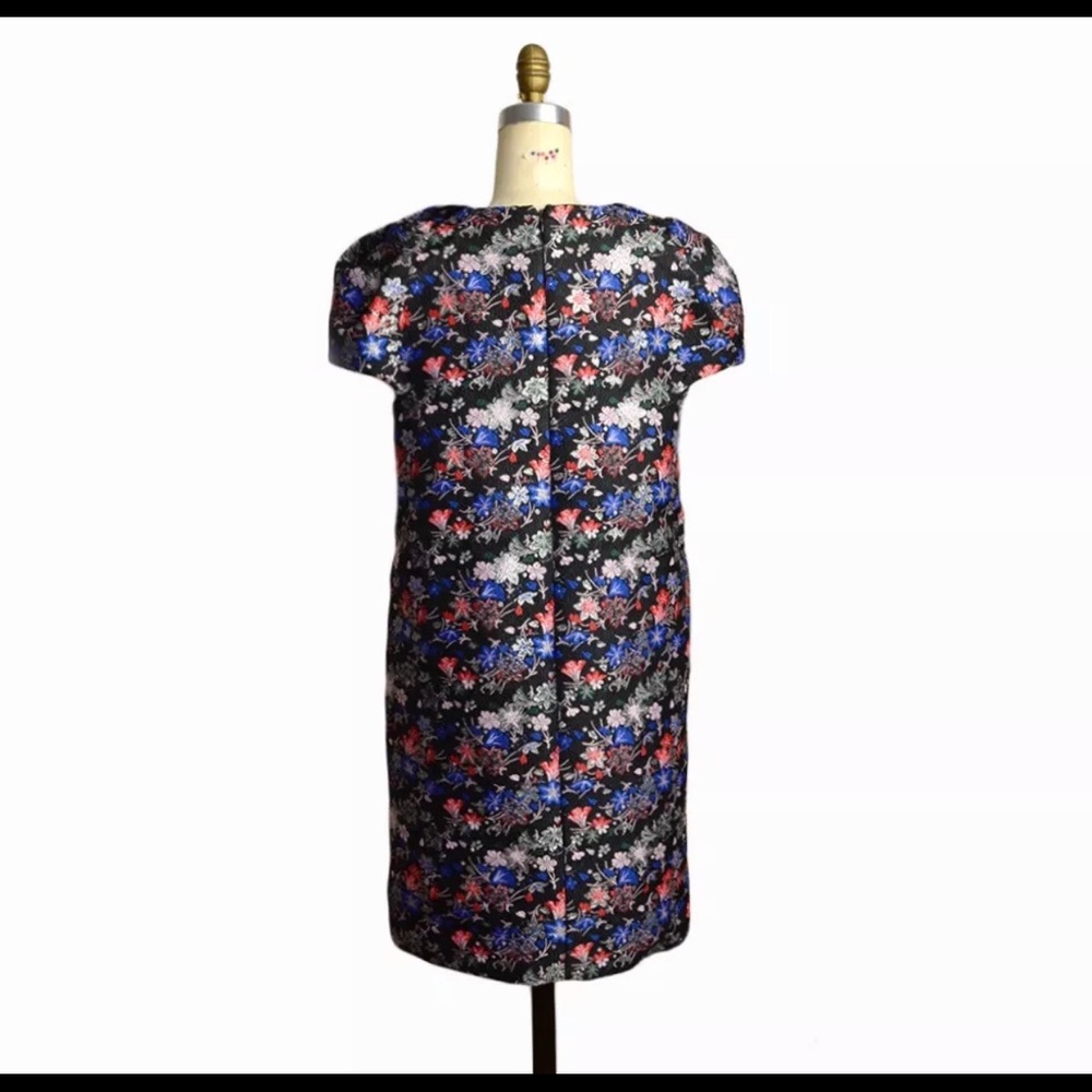 MSGM Brocade Floral Metallic 🍸 Dress 40 4 - Picture 3 of 4